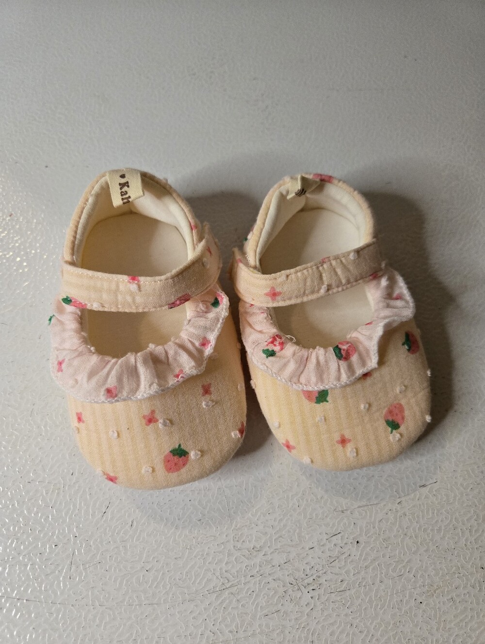 Cute Strawberry Slippers Toddler Girl Shoes